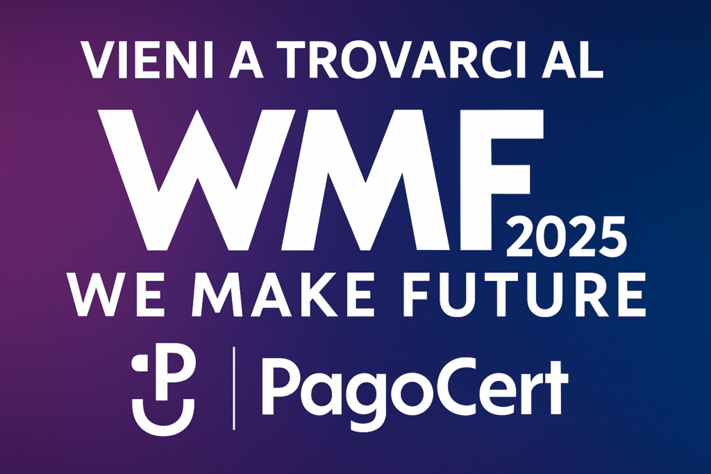 Pagocert sarà presente al WMF 2025: il futuro dei pagamenti digitali sbarca a Rimini